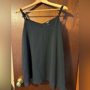 Black Chiffon Camisole